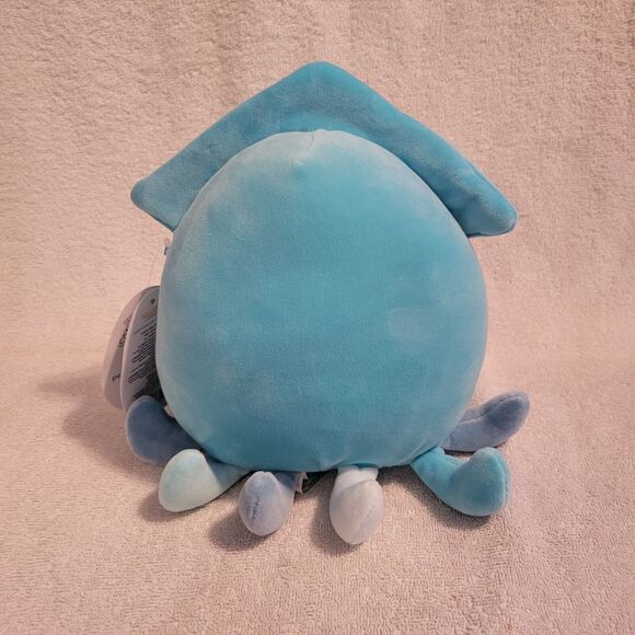 Squishmallows Sealife Blue Sky The Squid 7.5” Stuffed Plush NWT 2023 - Picture 5 of 7